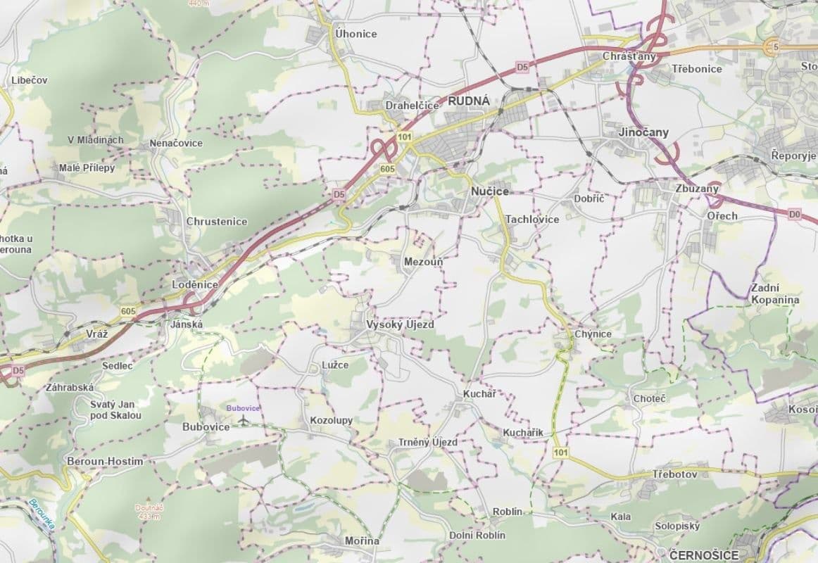 plot for sale, 568 m², Nučice, Středočeský Region plot for sale, 568 m², Nučice, Středočeský Region