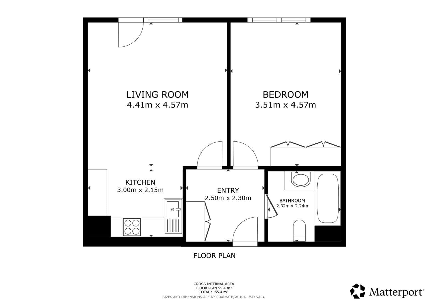 1 bedroom with open-plan kitchen flat to rent, 56 m², Nebřenická, Prague, Prague 1 bedroom with open-plan kitchen flat to rent, 56 m², Nebřenická, Prague, Prague