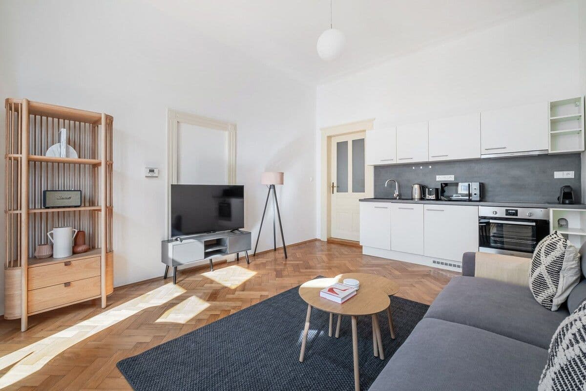 flat to rent, 48 m², Na Zderaze, Prague, Prague flat to rent, 48 m², Na Zderaze, Prague, Prague