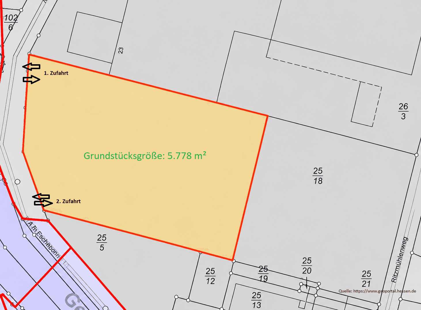 plot for sale, 5,778 m², Am Eschenbornrasen 25, Witzenhausen, Hesse plot for sale, 5,778 m², Am Eschenbornrasen 25, Witzenhausen, Hesse