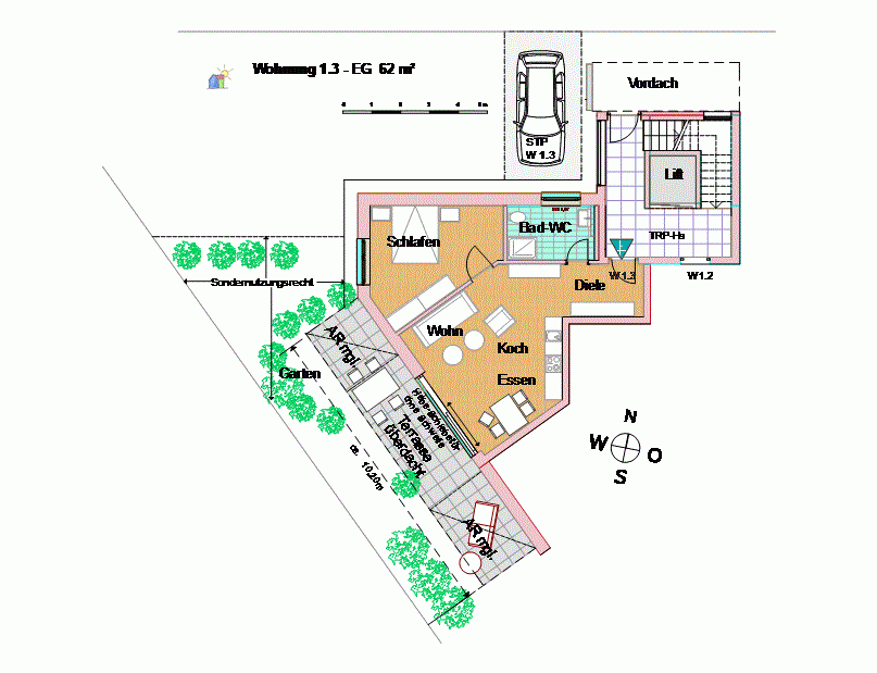1 bedroom with open-plan kitchen flat for sale, 62 m², Salem, Baden-Württemberg 1 bedroom with open-plan kitchen flat for sale, 62 m², Salem, Baden-Württemberg