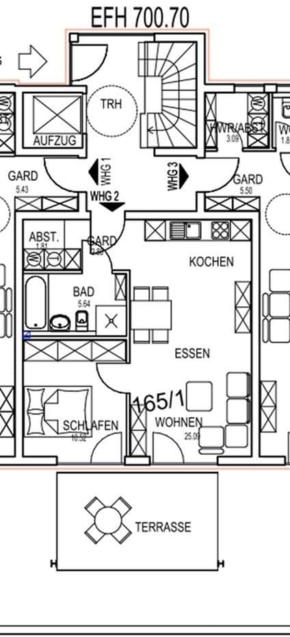 1 bedroom with open-plan kitchen flat to rent, 53 m², Rietheim-Weilheim, Baden-Württemberg 1 bedroom with open-plan kitchen flat to rent, 53 m², Rietheim-Weilheim, Baden-Württemberg