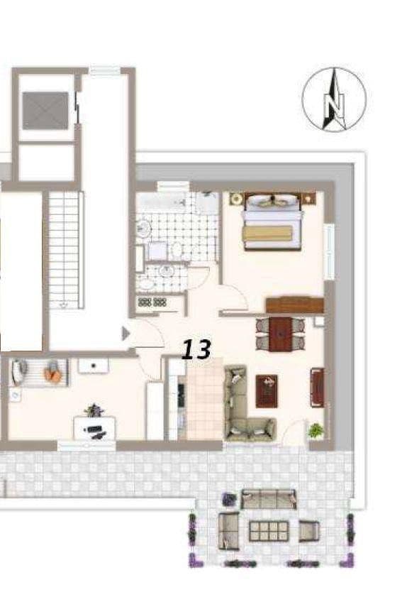 3 bedroom flat to rent, 81 m², Falkenring 12/1, Villingen-Schwenningen, Baden-Württemberg 3 bedroom flat to rent, 81 m², Falkenring 12/1, Villingen-Schwenningen, Baden-Württemberg