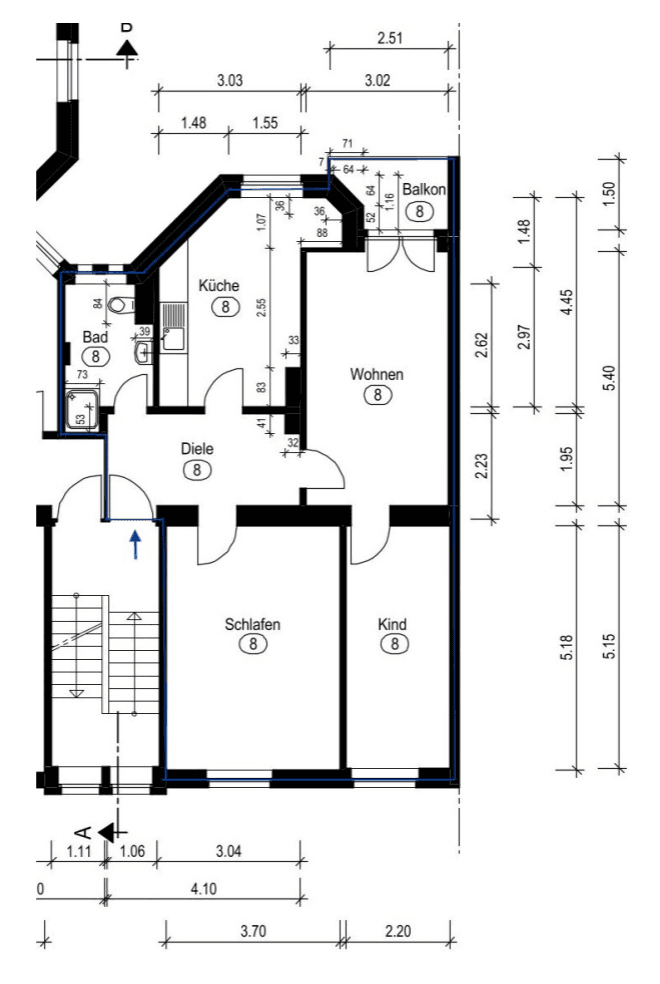 3 bedroom flat for sale, 76 m², Düsseldorf, North Rhine-Westphalia 3 bedroom flat for sale, 76 m², Düsseldorf, North Rhine-Westphalia
