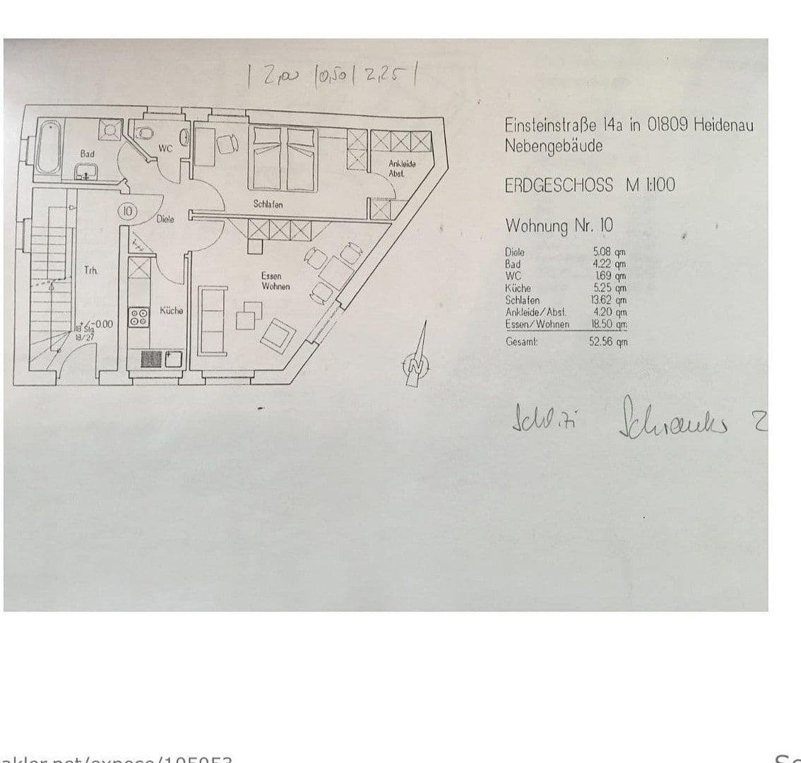 1 bedroom with open-plan kitchen flat to rent, 53 m², Einsteinstr 15, Heidenau, Saxony 1 bedroom with open-plan kitchen flat to rent, 53 m², Einsteinstr 15, Heidenau, Saxony