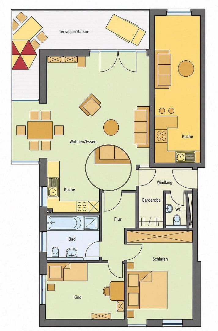 3 bedroom flat for sale, 103 m², Lüneburg, Lower Saxony 3 bedroom flat for sale, 103 m², Lüneburg, Lower Saxony