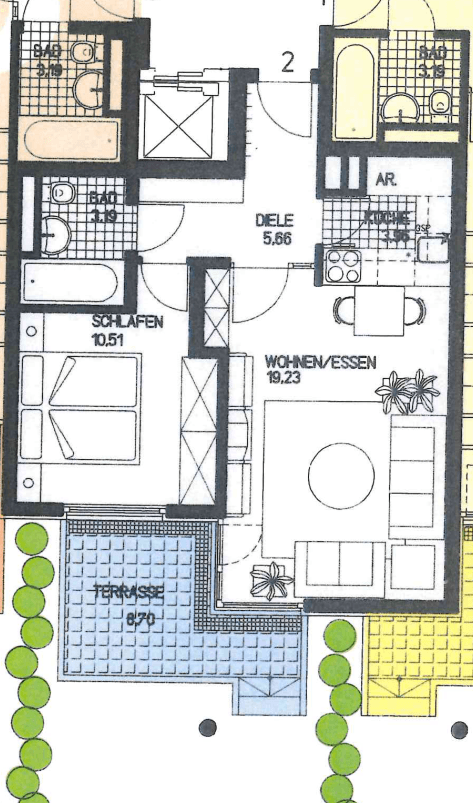 2 bedroom flat for sale, 47 m², Berlin, Berlin 2 bedroom flat for sale, 47 m², Berlin, Berlin