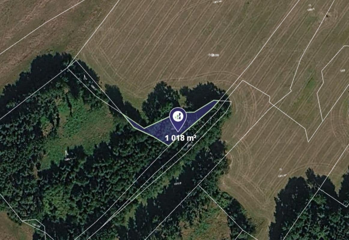 plot for sale, 1,018 m², Částkov, Plzeňský Region plot for sale, 1,018 m², Částkov, Plzeňský Region