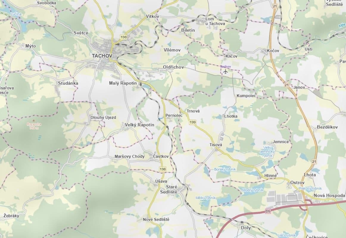 plot for sale, 7,700 m², Částkov, Plzeňský Region plot for sale, 7,700 m², Částkov, Plzeňský Region