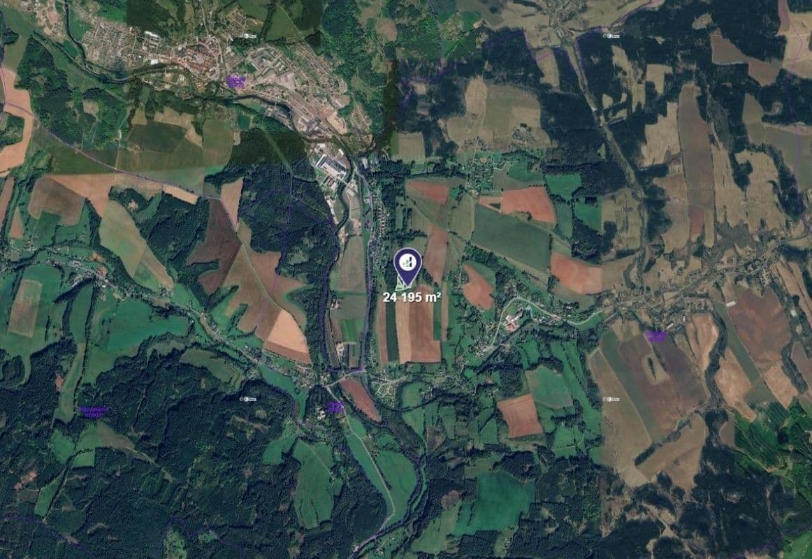 plot for sale, 24,195 m², Chotěvice, Královéhradecký Region plot for sale, 24,195 m², Chotěvice, Královéhradecký Region
