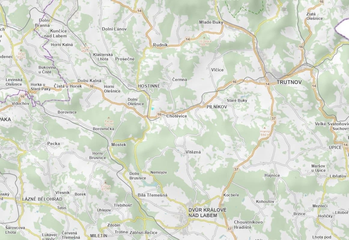 plot for sale, 24,195 m², Chotěvice, Královéhradecký Region plot for sale, 24,195 m², Chotěvice, Královéhradecký Region