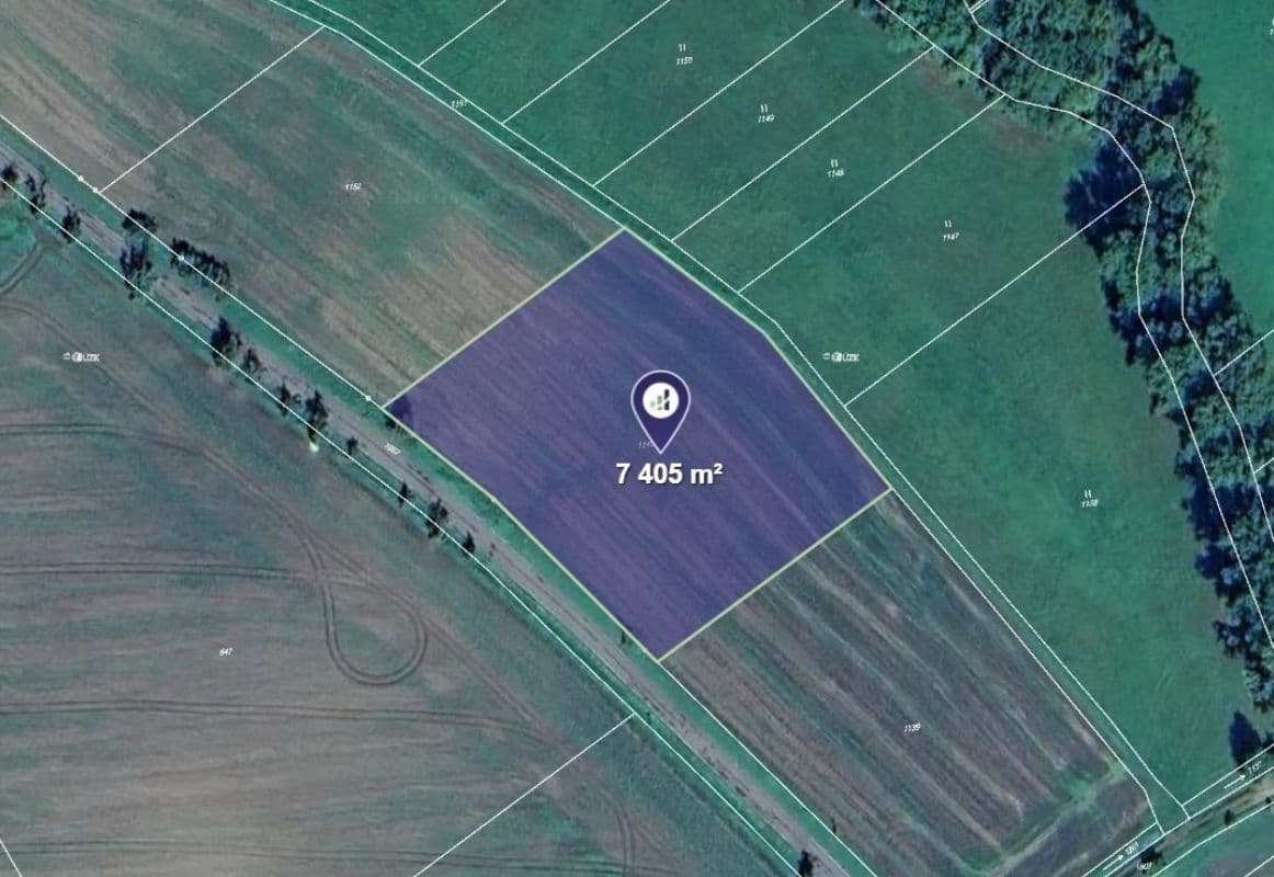 plot for sale, 3,428 m², Smidary, Královéhradecký Region plot for sale, 3,428 m², Smidary, Královéhradecký Region