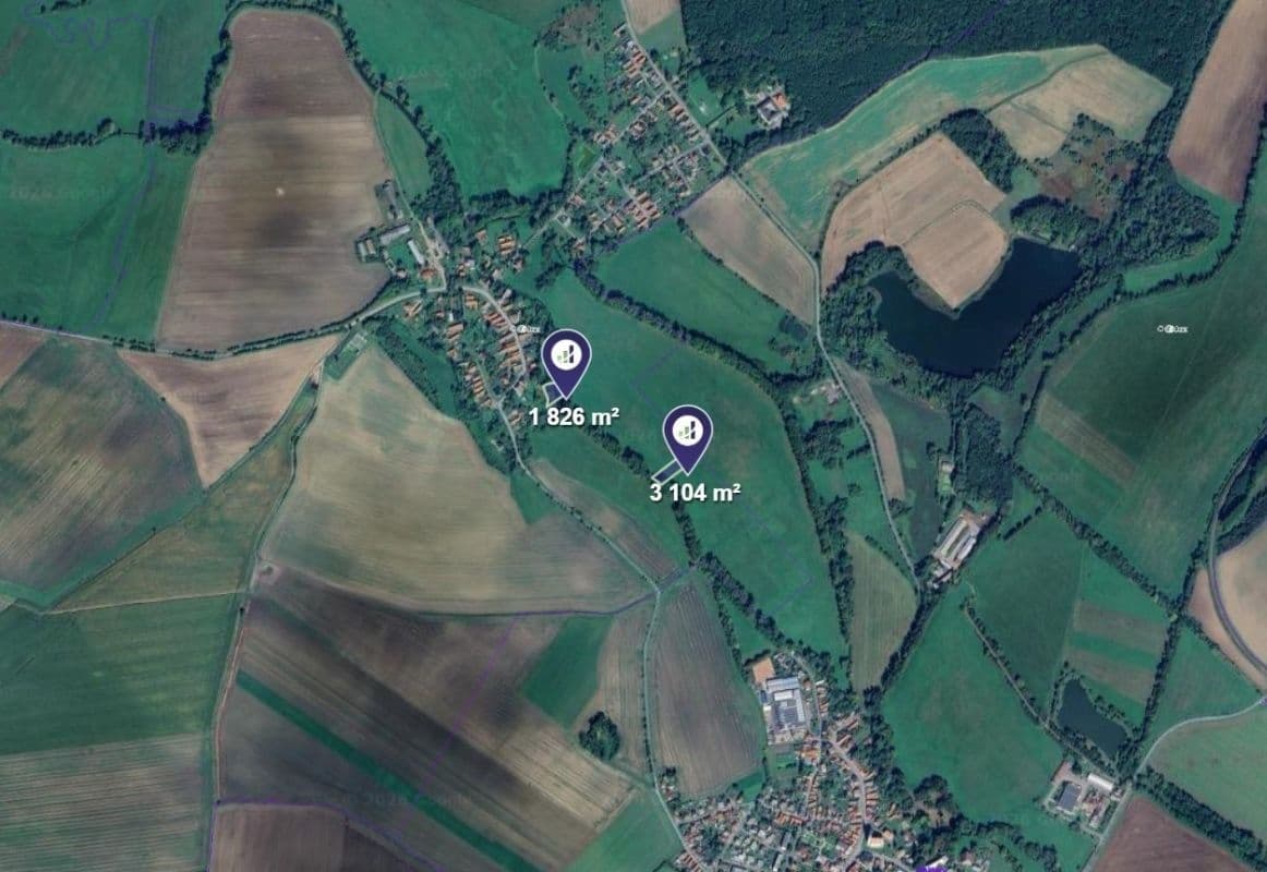 plot for sale, 2,282 m², Smidary, Královéhradecký Region plot for sale, 2,282 m², Smidary, Královéhradecký Region