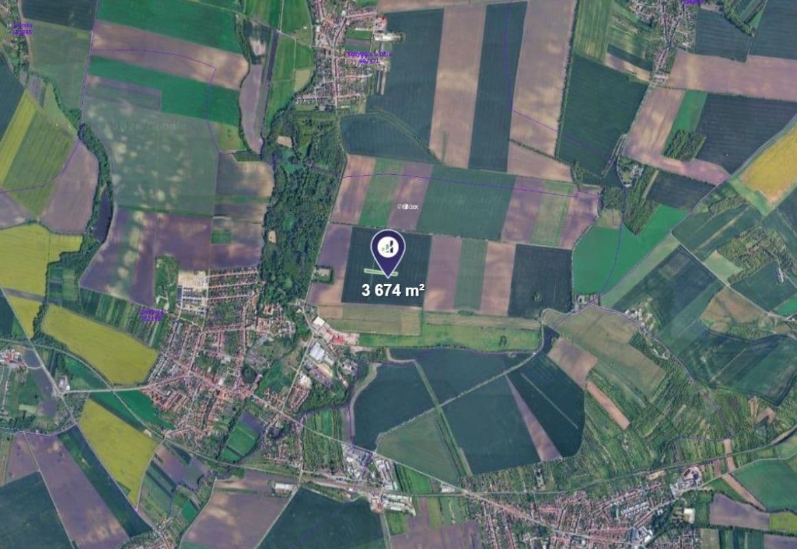 plot for sale, 3,674 m², Sokolnice, Jihomoravský Region plot for sale, 3,674 m², Sokolnice, Jihomoravský Region