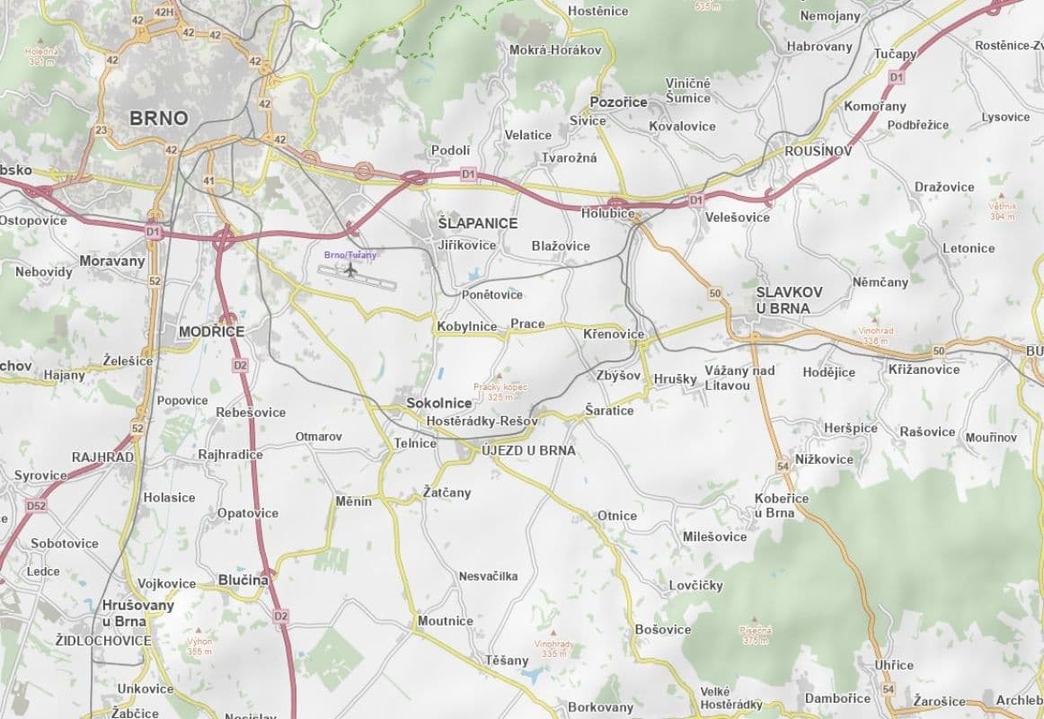 plot for sale, 31,775 m², Sokolnice, Jihomoravský Region plot for sale, 31,775 m², Sokolnice, Jihomoravský Region