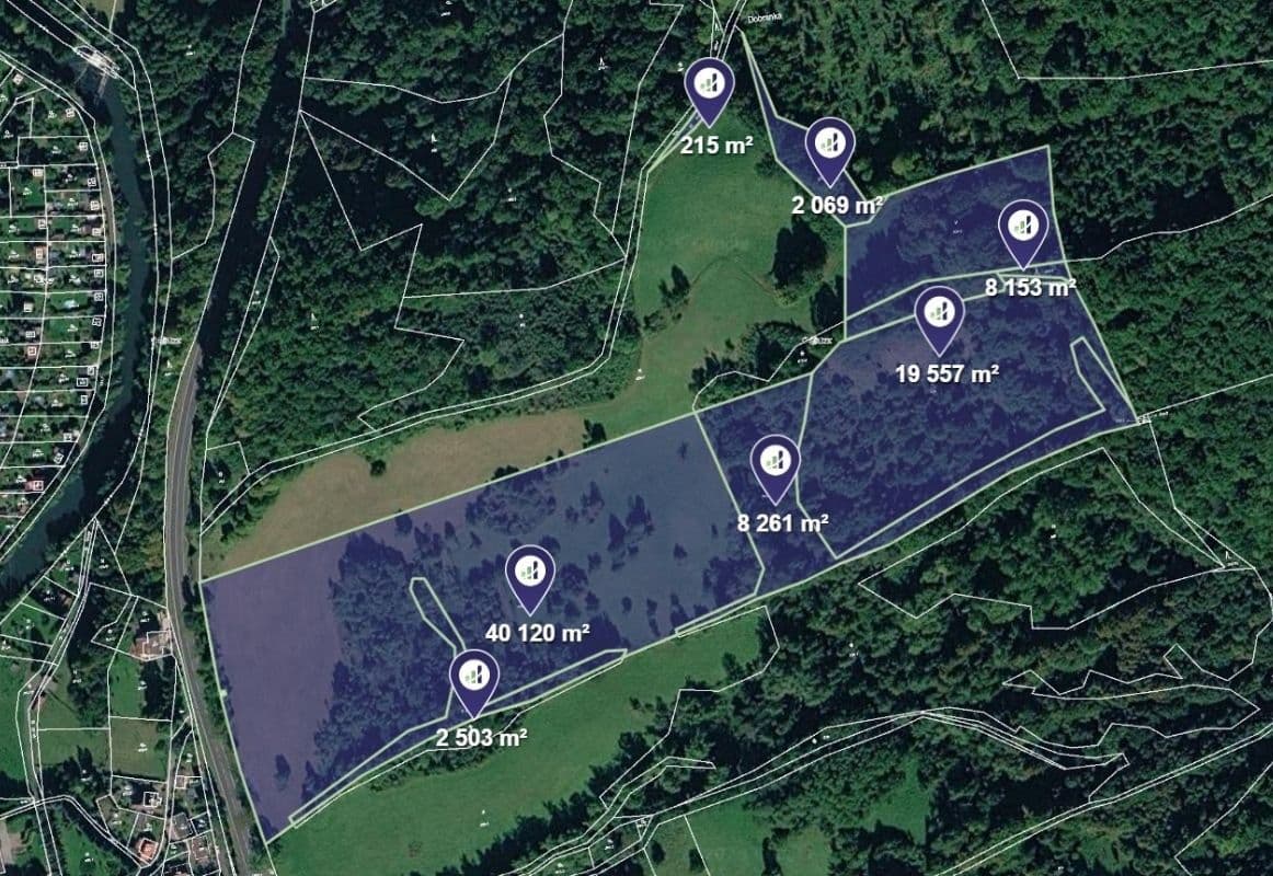 plot for sale, 80,878 m², Malá Veleň, Ústecký Region plot for sale, 80,878 m², Malá Veleň, Ústecký Region