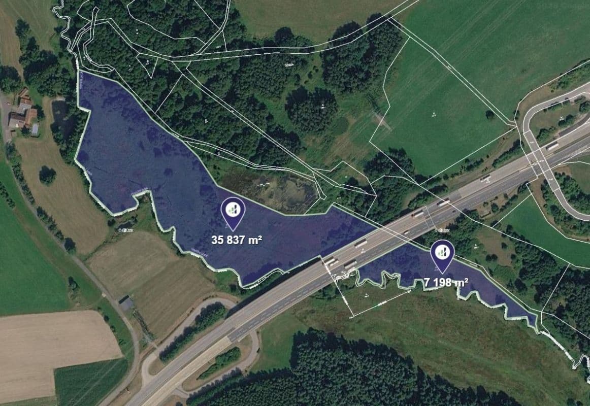 plot for sale, 43,035 m², Rozvadov, Plzeňský Region plot for sale, 43,035 m², Rozvadov, Plzeňský Region
