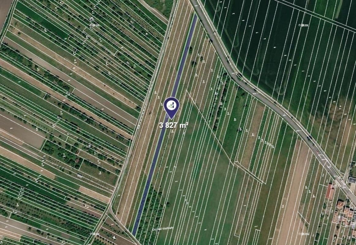 plot for sale, 3,827 m², Šakvice, Jihomoravský Region plot for sale, 3,827 m², Šakvice, Jihomoravský Region
