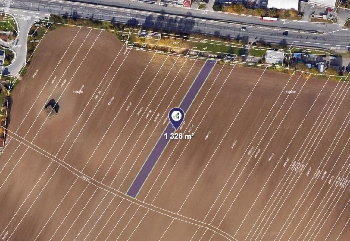 plot for sale, 1,326 m², Brno, Jihomoravský Region plot for sale, 1,326 m², Brno, Jihomoravský Region