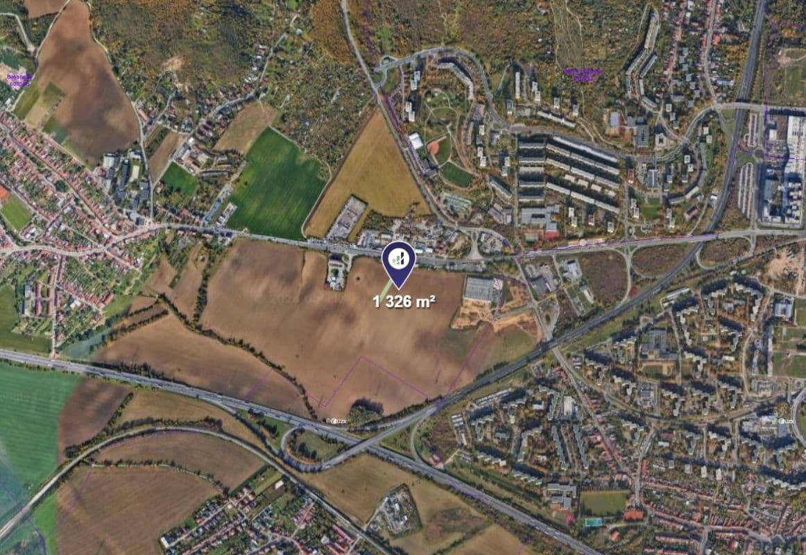 plot for sale, 1,326 m², Brno, Jihomoravský Region plot for sale, 1,326 m², Brno, Jihomoravský Region