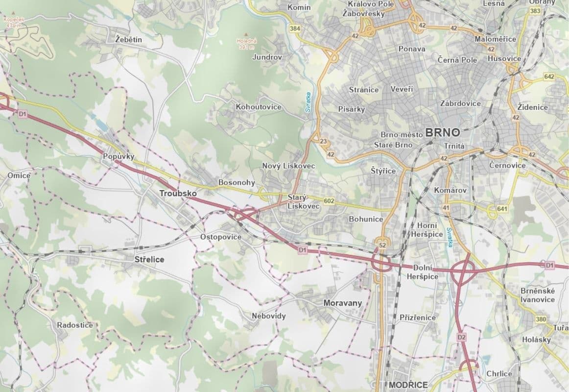 plot for sale, 1,326 m², Brno, Jihomoravský Region plot for sale, 1,326 m², Brno, Jihomoravský Region