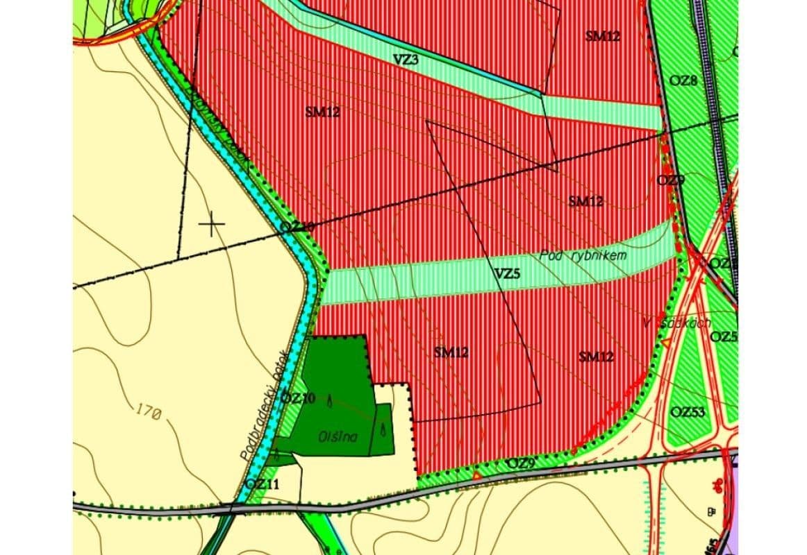 plot for sale, 3,696 m², Budyně nad Ohří, Ústecký Region plot for sale, 3,696 m², Budyně nad Ohří, Ústecký Region
