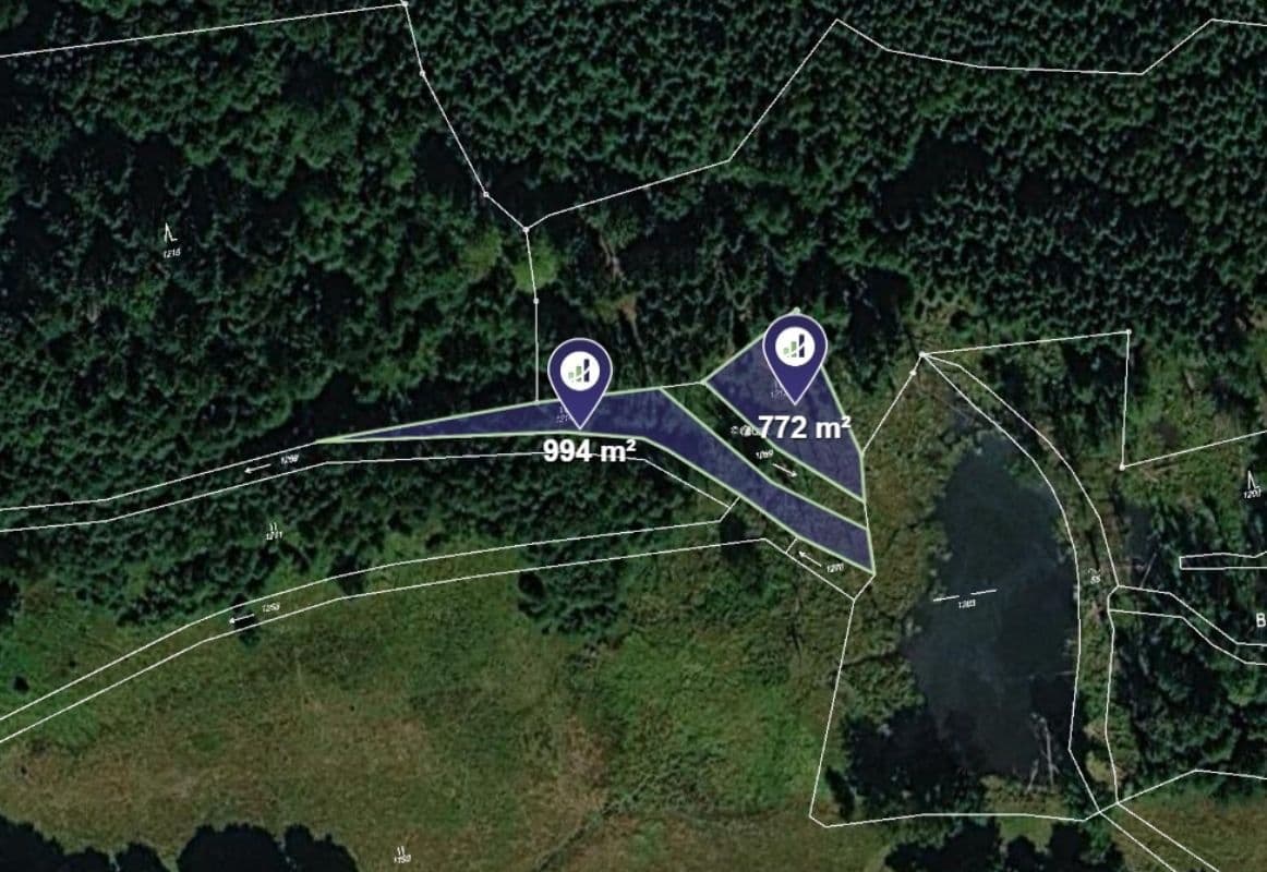 plot for sale, 1,766 m², Přimda, Plzeňský Region plot for sale, 1,766 m², Přimda, Plzeňský Region