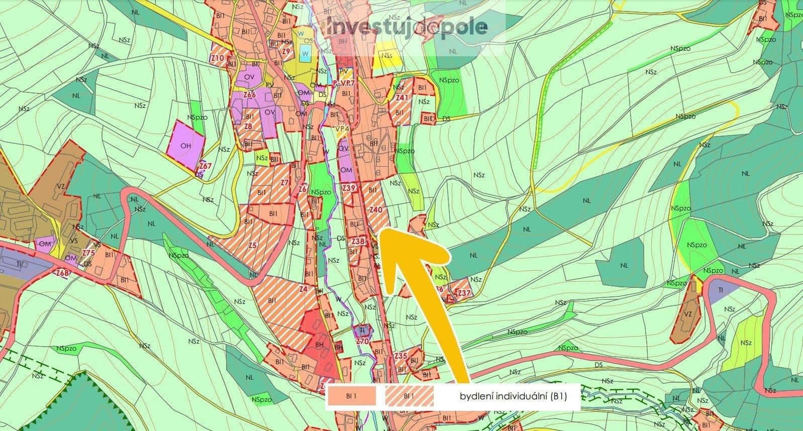 plot for sale, 2,454 m², Zlatá Olešnice, Liberecký Region plot for sale, 2,454 m², Zlatá Olešnice, Liberecký Region