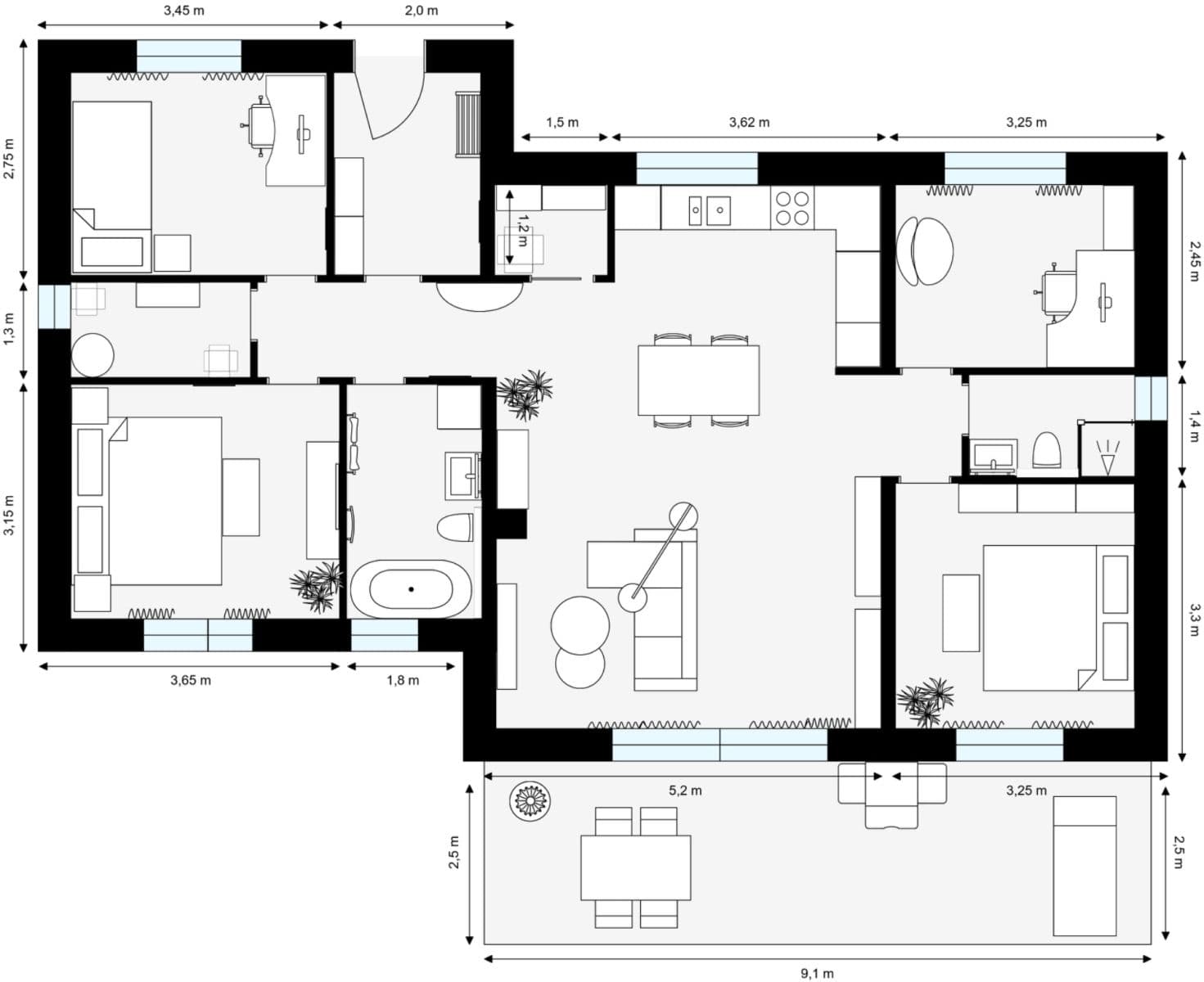 house for sale, 122 m², Benešov, Středočeský Region house for sale, 122 m², Benešov, Středočeský Region