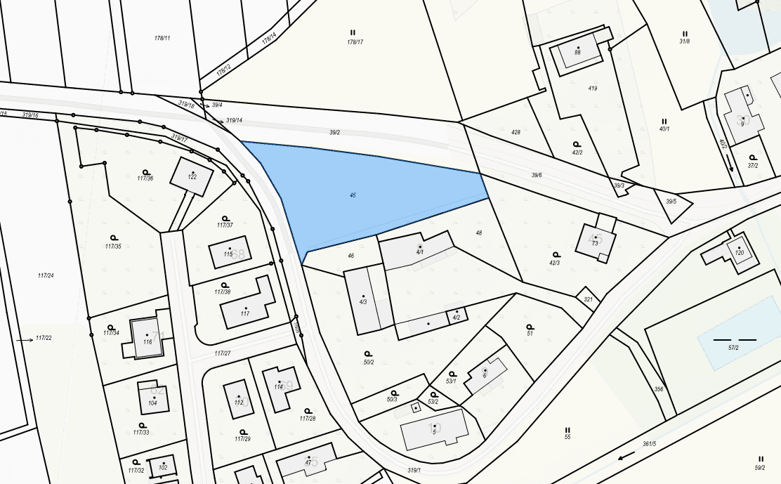plot for sale, 1,700 m², Radíkovice, Královéhradecký Region plot for sale, 1,700 m², Radíkovice, Královéhradecký Region