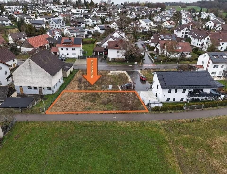 plot for sale, 481 m², Bachstraße 52, Senden, Bavaria plot for sale, 481 m², Bachstraße 52, Senden, Bavaria