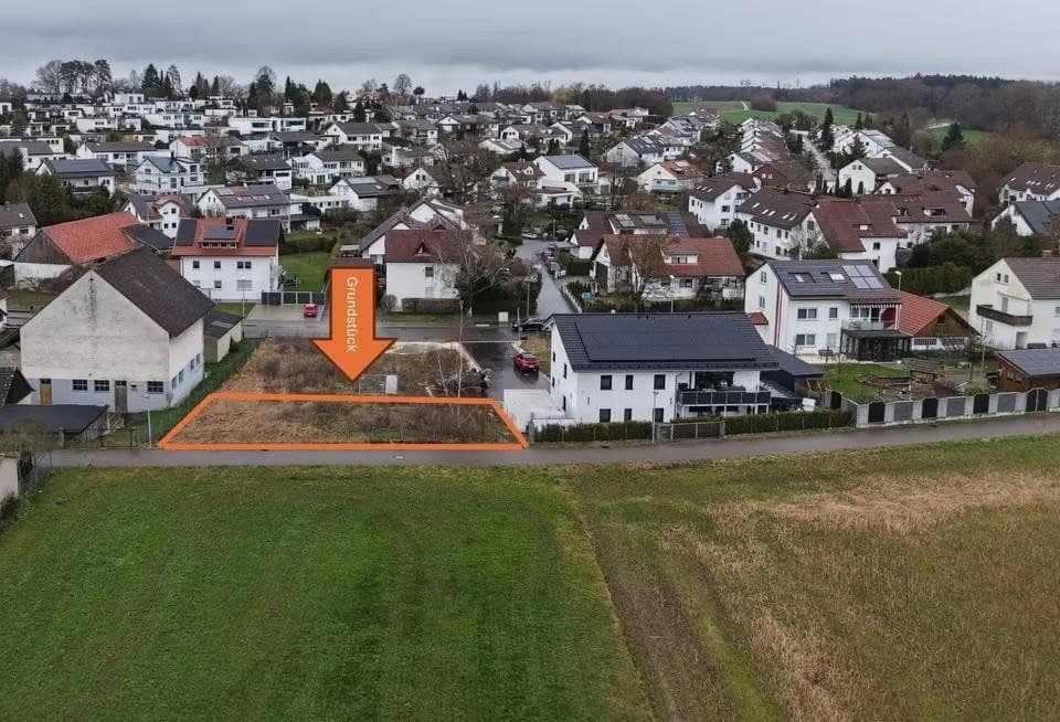 plot for sale, 481 m², Bachstraße 52, Senden, Bavaria plot for sale, 481 m², Bachstraße 52, Senden, Bavaria