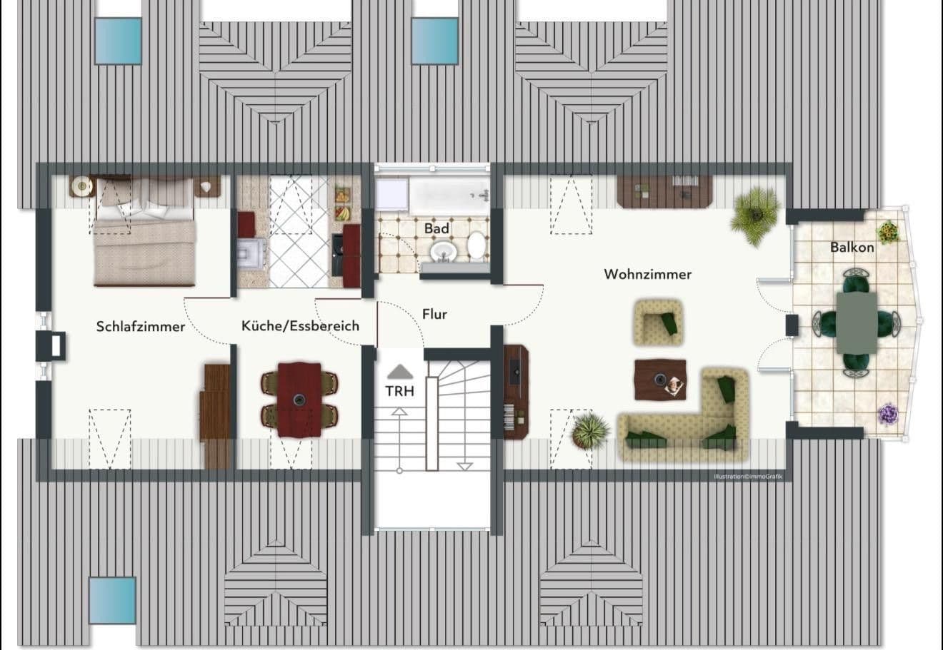 1 bedroom with open-plan kitchen flat to rent, 66 m², Bruchsal, Baden-Württemberg 1 bedroom with open-plan kitchen flat to rent, 66 m², Bruchsal, Baden-Württemberg
