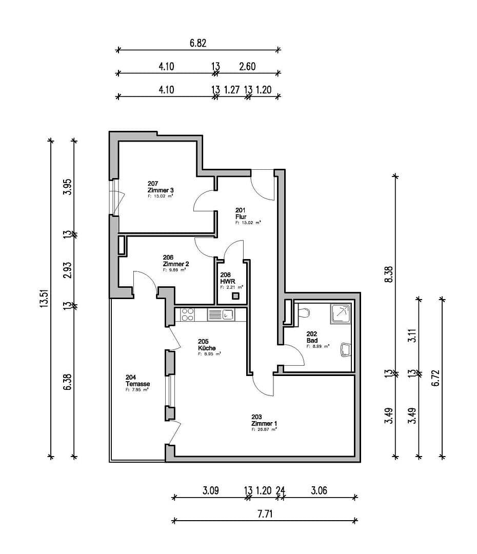3 bedroom flat for sale, 95 m², Bremen, Bremen 3 bedroom flat for sale, 95 m², Bremen, Bremen