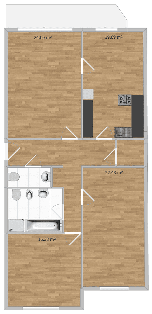 3 bedroom flat to rent, 106 m², Düsseldorfer Str. 67, Leverkusen, North Rhine-Westphalia 3 bedroom flat to rent, 106 m², Düsseldorfer Str. 67, Leverkusen, North Rhine-Westphalia