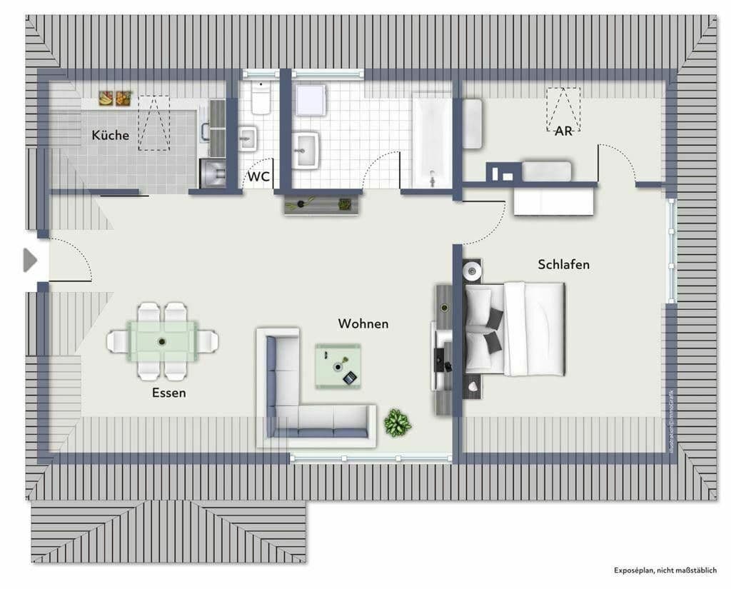 1 bedroom with open-plan kitchen flat to rent, 63 m², Ellwangen (Jagst), Baden-Württemberg 1 bedroom with open-plan kitchen flat to rent, 63 m², Ellwangen (Jagst), Baden-Württemberg