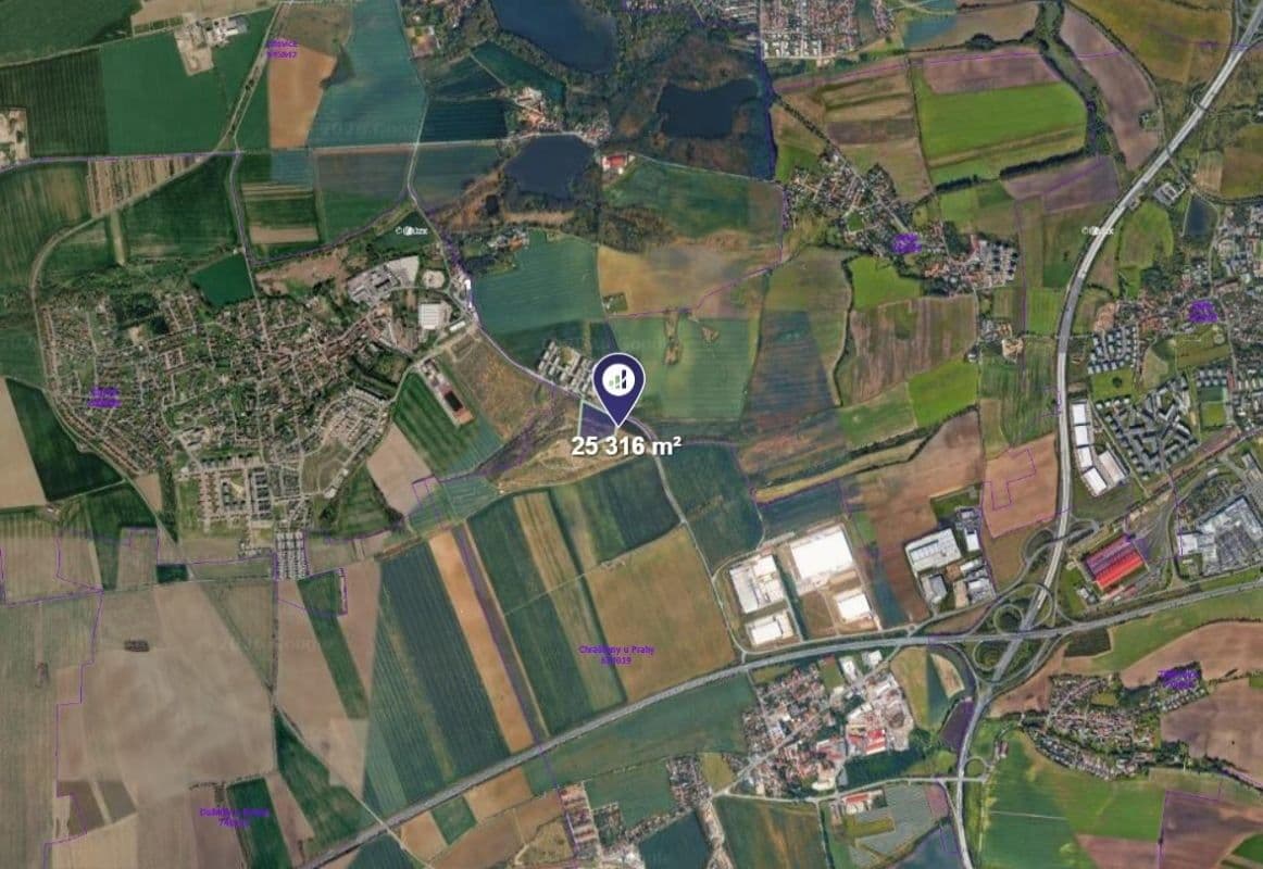 plot for sale, 12,658 m², Chrášťany, Středočeský Region plot for sale, 12,658 m², Chrášťany, Středočeský Region