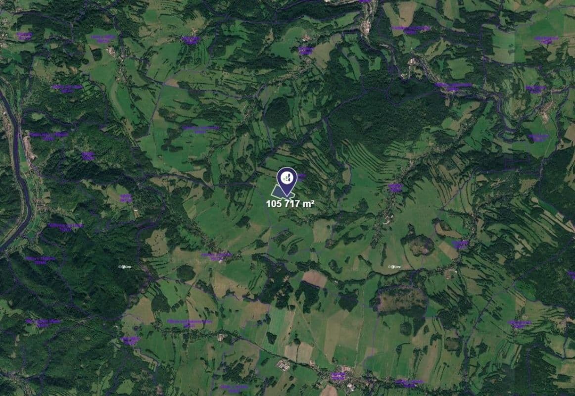 plot for sale, 105,717 m², Heřmanov, Ústecký Region plot for sale, 105,717 m², Heřmanov, Ústecký Region