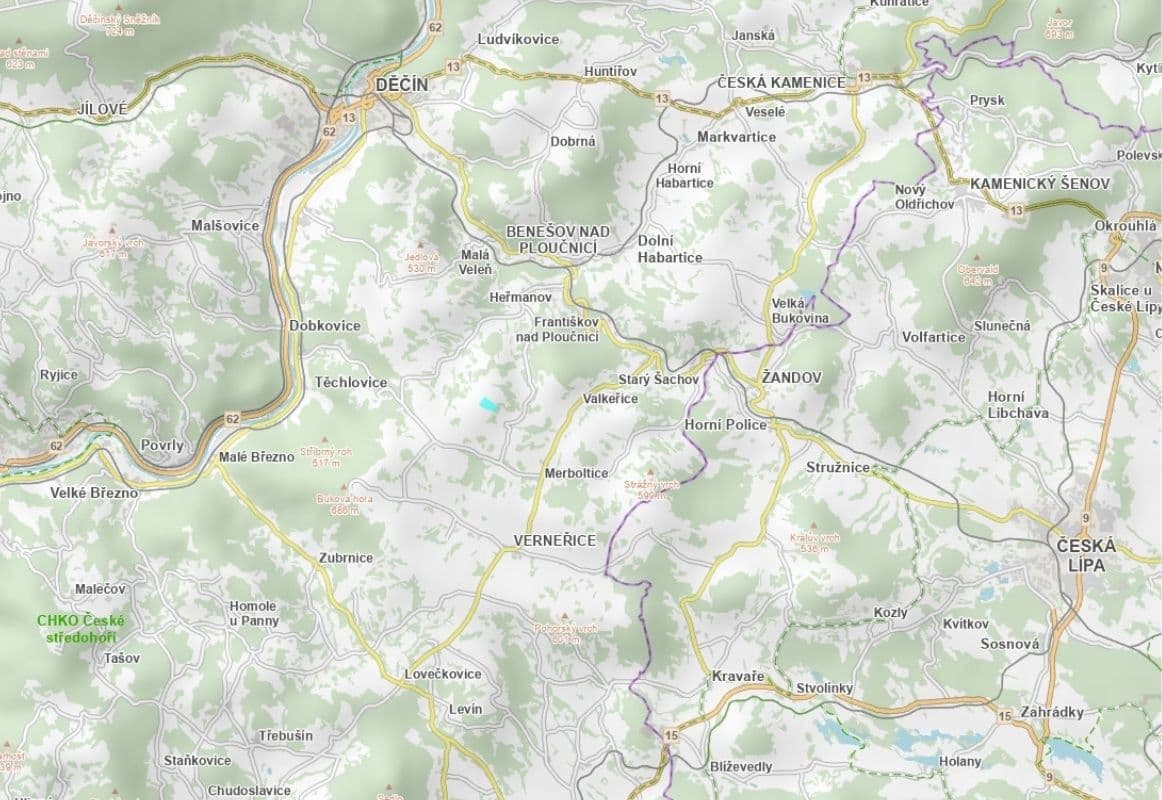 plot for sale, 105,717 m², Heřmanov, Ústecký Region plot for sale, 105,717 m², Heřmanov, Ústecký Region