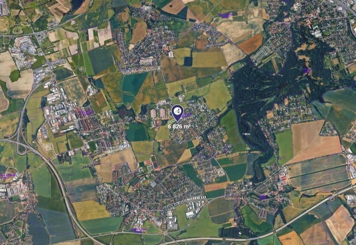 plot for sale, 3,413 m², Jesenice, Středočeský Region plot for sale, 3,413 m², Jesenice, Středočeský Region