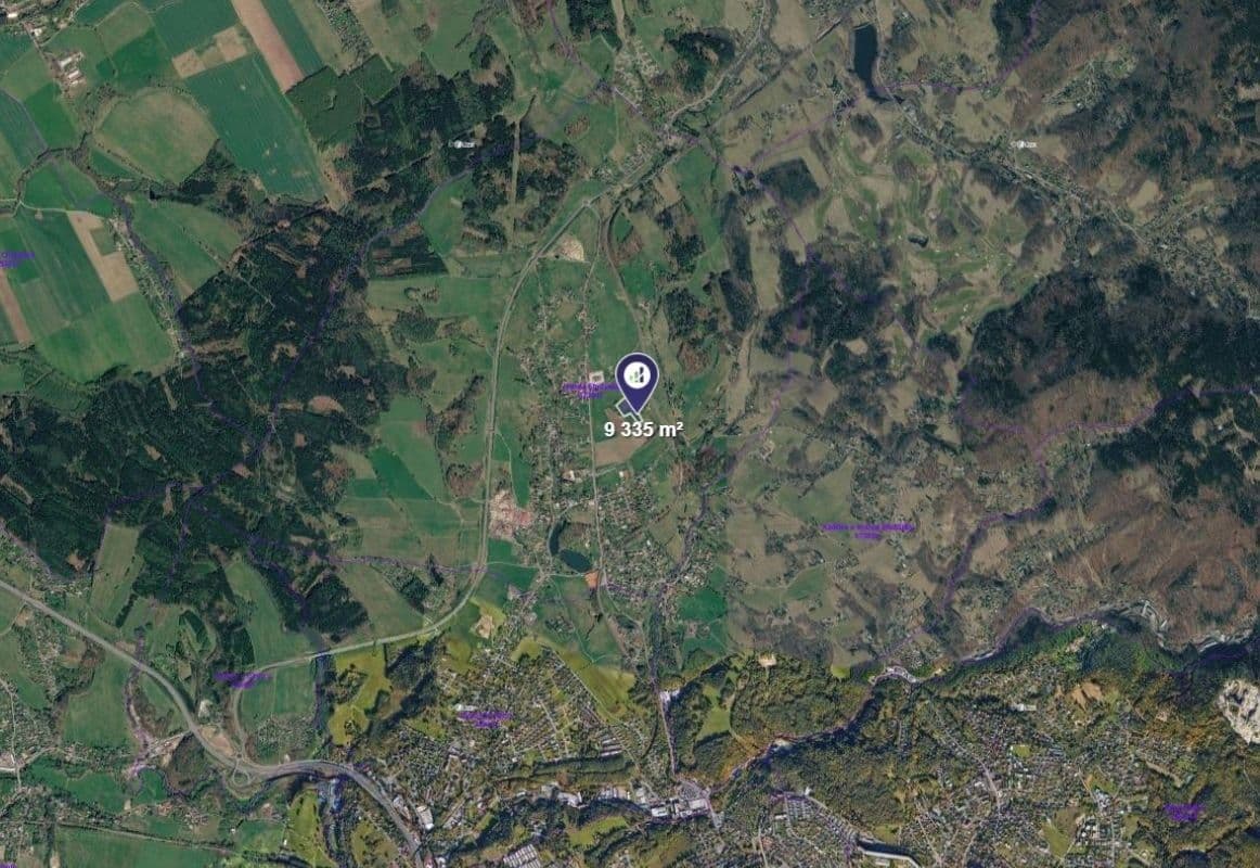 plot for sale, 6,223 m², Liberec, Liberecký Region plot for sale, 6,223 m², Liberec, Liberecký Region
