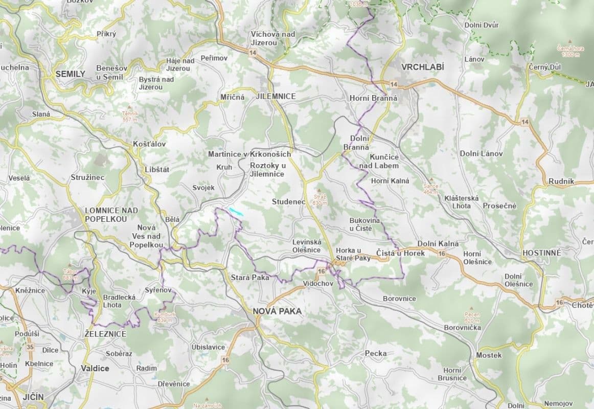 plot for sale, 64,664 m², Roztoky u Jilemnice, Liberecký Region plot for sale, 64,664 m², Roztoky u Jilemnice, Liberecký Region