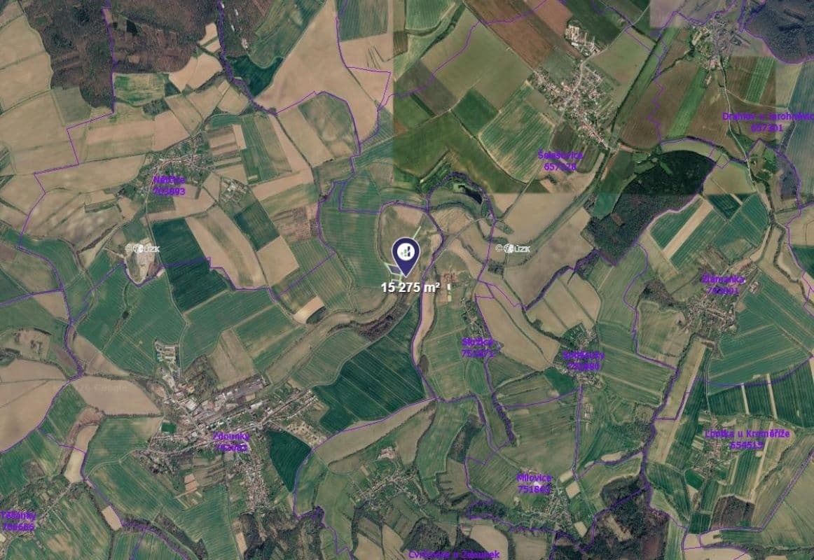 plot for sale, 2,187 m², Zdounky, Zlínský Region plot for sale, 2,187 m², Zdounky, Zlínský Region