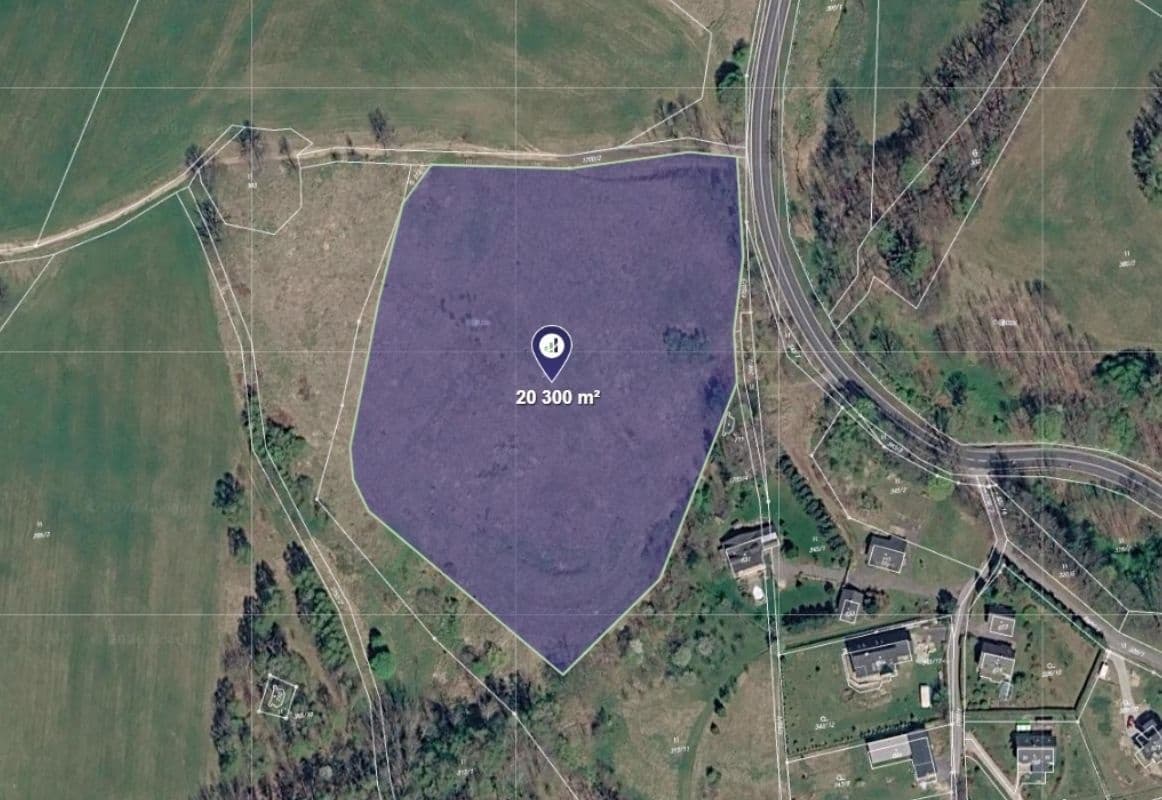 plot for sale, 20,300 m², Mníšek, Liberecký Region plot for sale, 20,300 m², Mníšek, Liberecký Region
