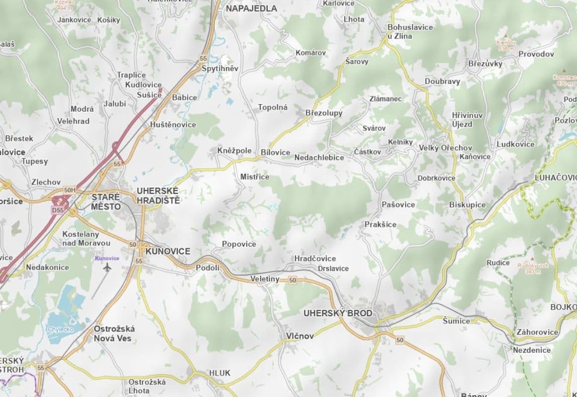 plot for sale, 3,273 m², Mistřice, Zlínský Region plot for sale, 3,273 m², Mistřice, Zlínský Region