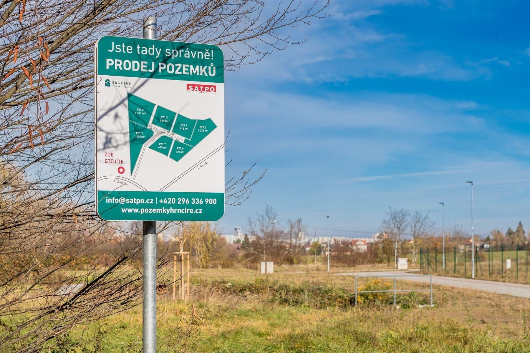 plot for sale, 1,075 m², V zatáčce, Prague, Prague plot for sale, 1,075 m², V zatáčce, Prague, Prague