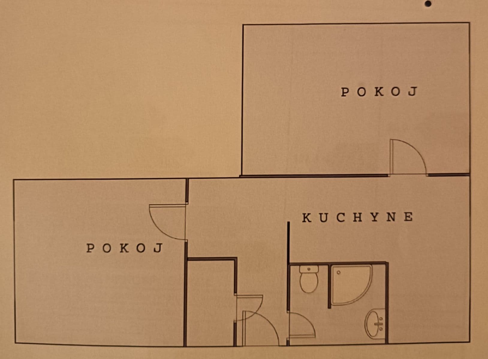 2 bedroom flat for sale, 62 m², Písecká, Bechyně, Jihočeský Region 2 bedroom flat for sale, 62 m², Písecká, Bechyně, Jihočeský Region