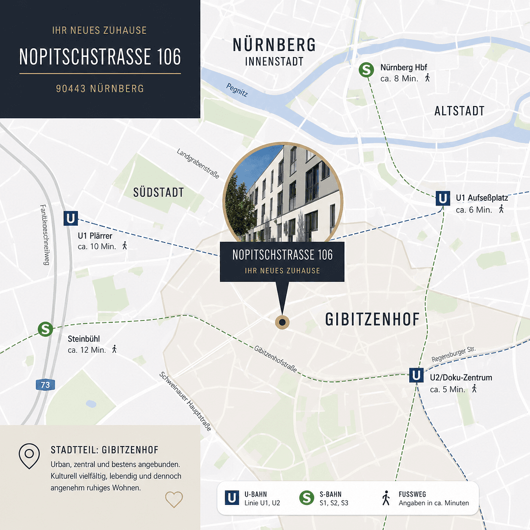 3 bedroom flat to rent, 68 m², Nopitschstraße 106, Nürnberg, Bavaria 3 bedroom flat to rent, 68 m², Nopitschstraße 106, Nürnberg, Bavaria