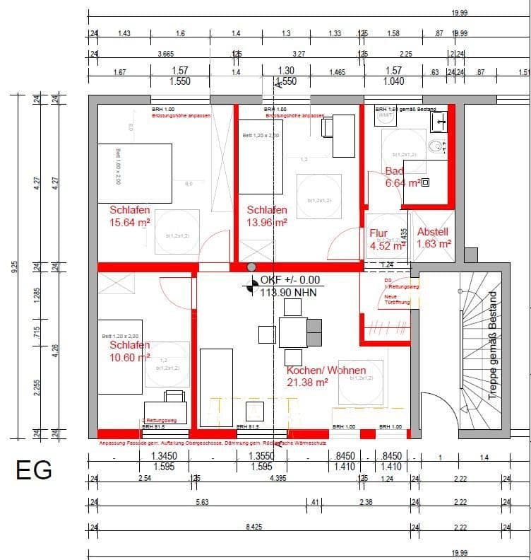 4 bedroom flat to rent, 75 m², Pestalozziring 4, Aldenhoven, North Rhine-Westphalia 4 bedroom flat to rent, 75 m², Pestalozziring 4, Aldenhoven, North Rhine-Westphalia