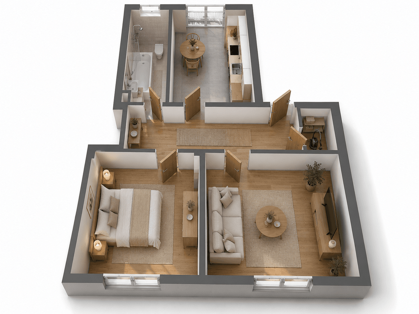 2 bedroom flat to rent, 63 m², Kaiser-Wilhelm-Strasse 21, Ludwigshafen, Rhineland-Palatinate 2 bedroom flat to rent, 63 m², Kaiser-Wilhelm-Strasse 21, Ludwigshafen, Rhineland-Palatinate